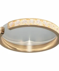 Kryształowy, elegancki plafon LED MX4996-1-3GWD MURIEL | Kaja*Sklep Kaja Flash Sale