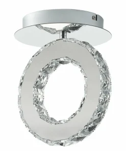 Kryształowy spot LED w stylu glamour MX3713-1-3CT GIRONA | Kaja*Sklep Kaja Store