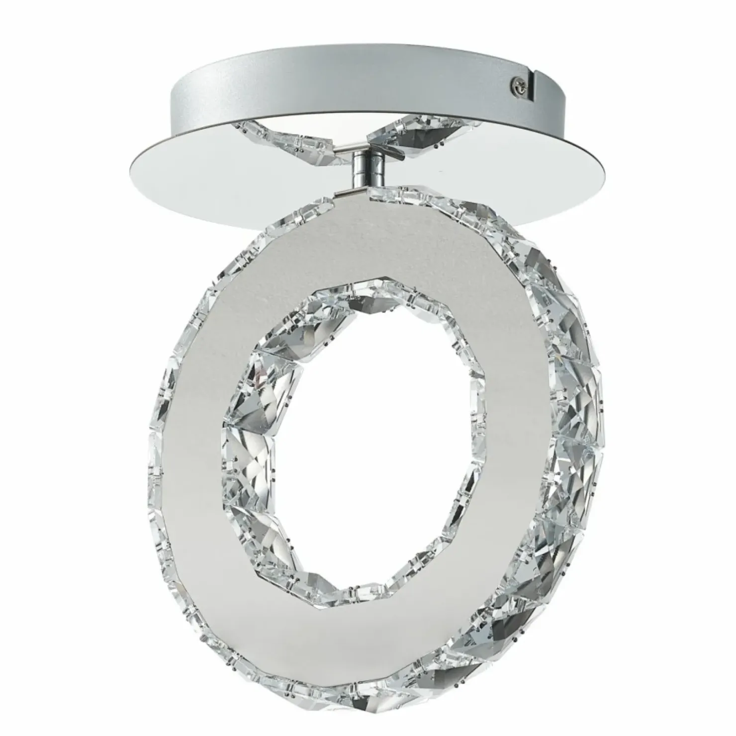 Kryształowy spot LED w stylu glamour MX3713-1-3CT GIRONA | Kaja*Sklep Kaja Store