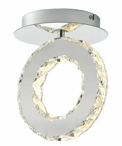 Kryształowy spot LED w stylu glamour MX3713-1-3CT GIRONA | Kaja*Sklep Kaja Store
