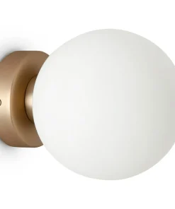 Kulista lampa ścienna do sypialni ⌀15cm MOD321WL-01G1 BASIC FORM*Sklep Kaja Clearance