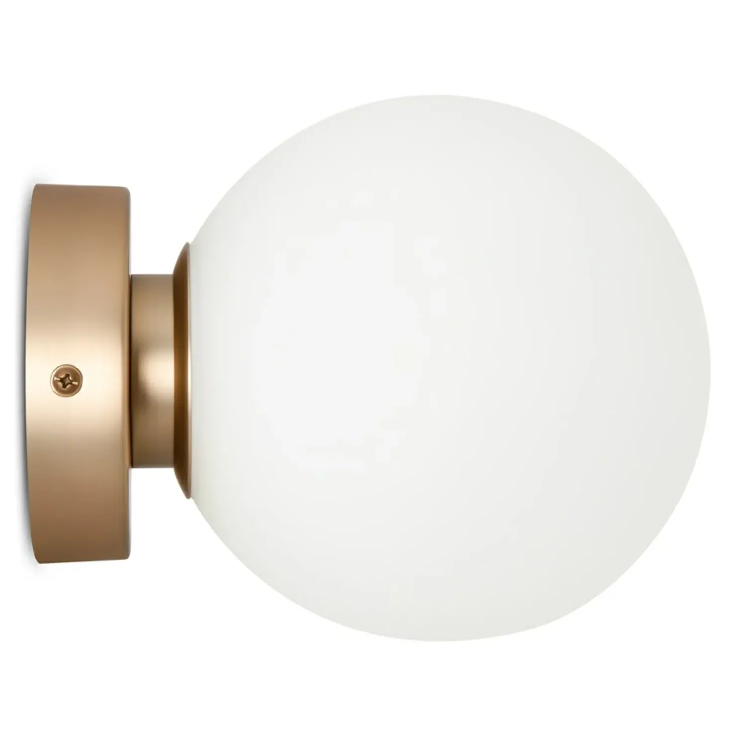 Kulista lampa ścienna do sypialni ⌀15cm MOD321WL-01G1 BASIC FORM*Sklep Kaja Clearance