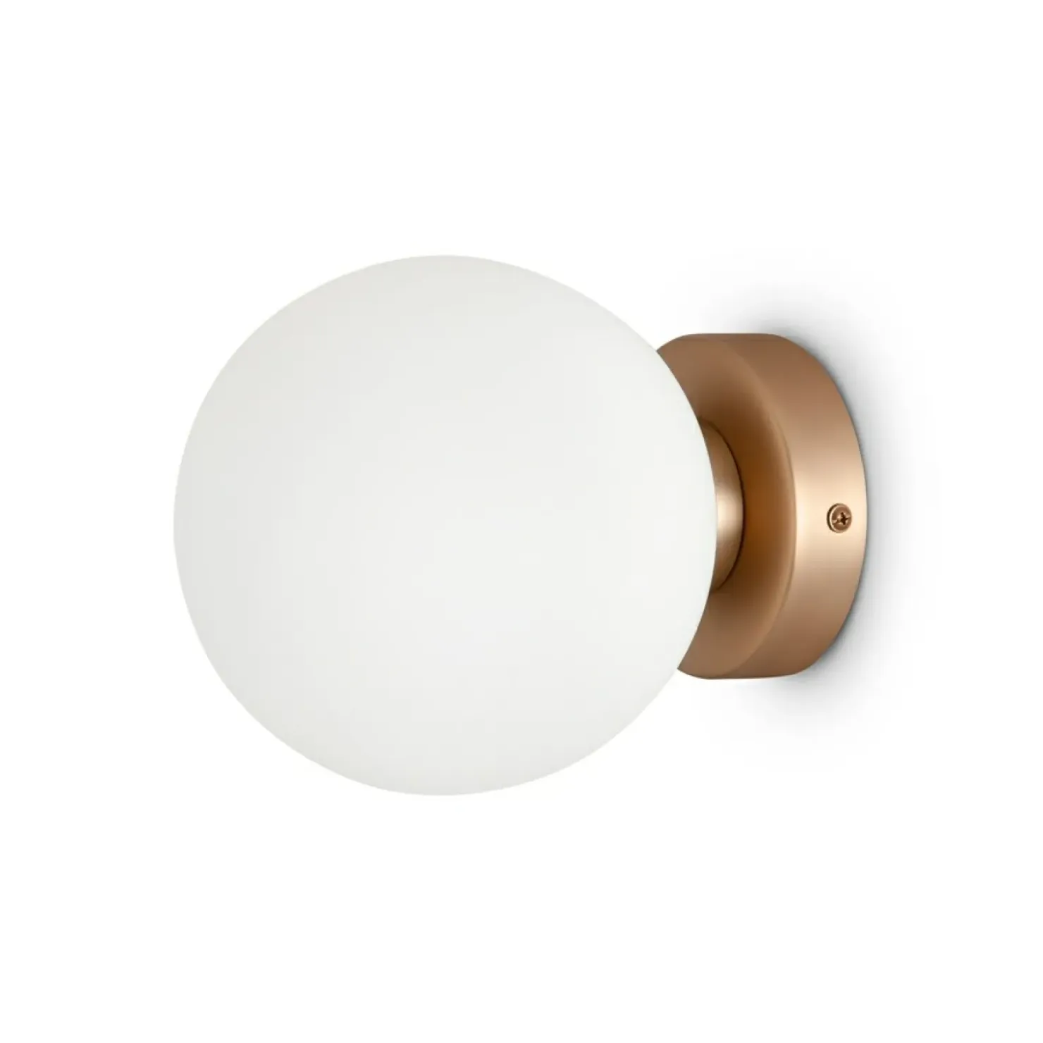 Kulista lampa ścienna do sypialni ⌀15cm MOD321WL-01G1 BASIC FORM*Sklep Kaja Clearance