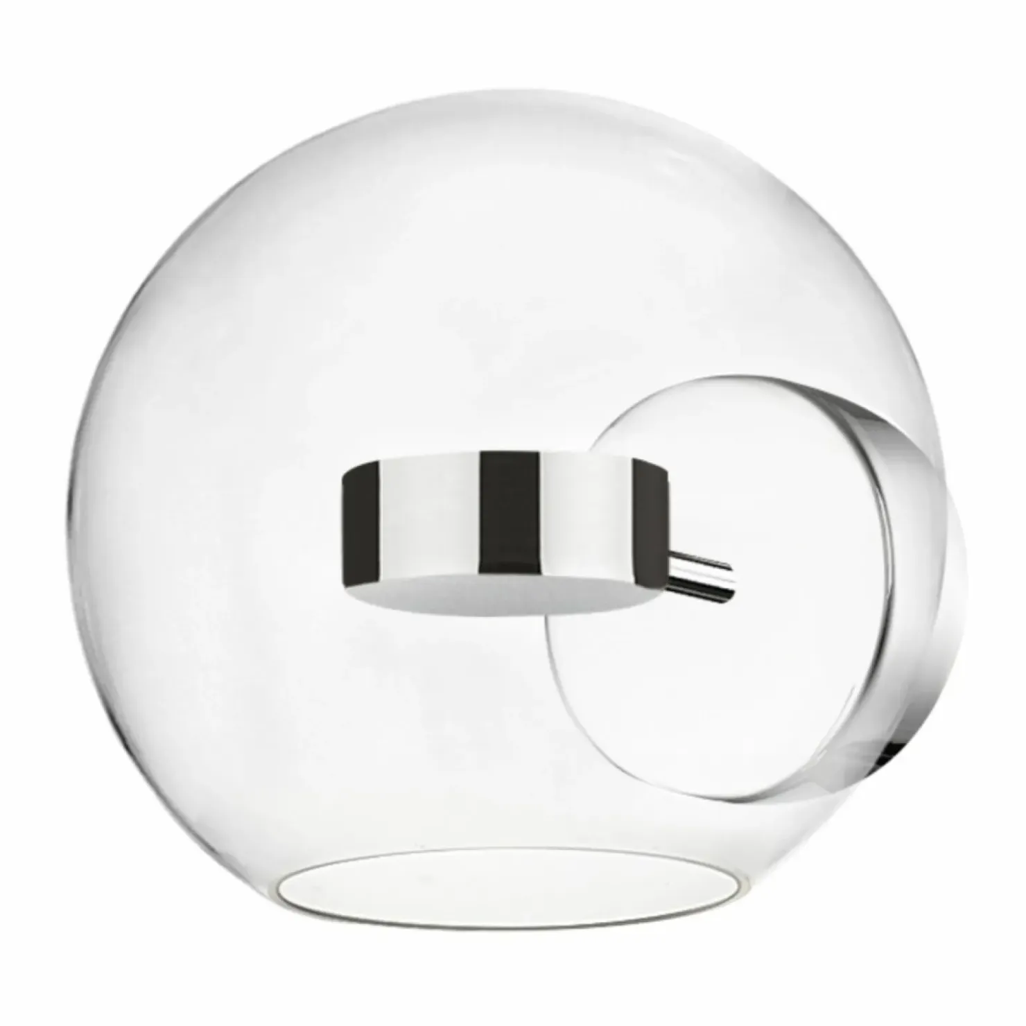 Kulista lampa ścienna LED do sypialni W0428-01D-F4AC ENCELADUS | Kaja*Sklep Kaja Shop