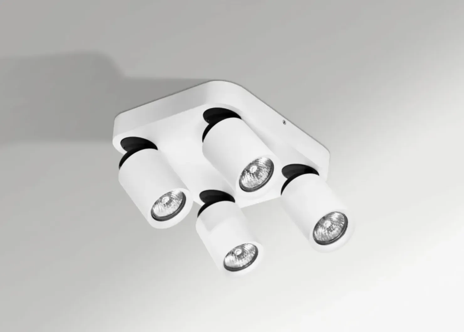 Cheap Sklep Kaja Kwadratowa lampa sufitowa z ruchomymi tubami AZ0682 TOMI | Kaja