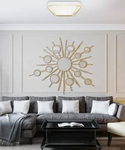 Kwadratowa lampa sufitowa LED do salonu ML7930 QUADRO | Kaja*Sklep Kaja Discount