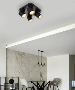 Cheap Sklep Kaja Kwadratowa lampa sufitowa z reflektorami ML9941 ANDY | Kaja