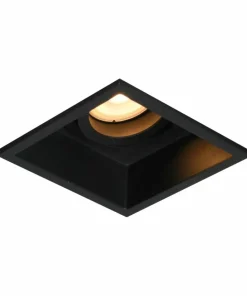 Kwadratowa lampa wpustowa, ruchome światło DL-88031-GU-BK NARO | Kaja*Sklep Kaja Clearance