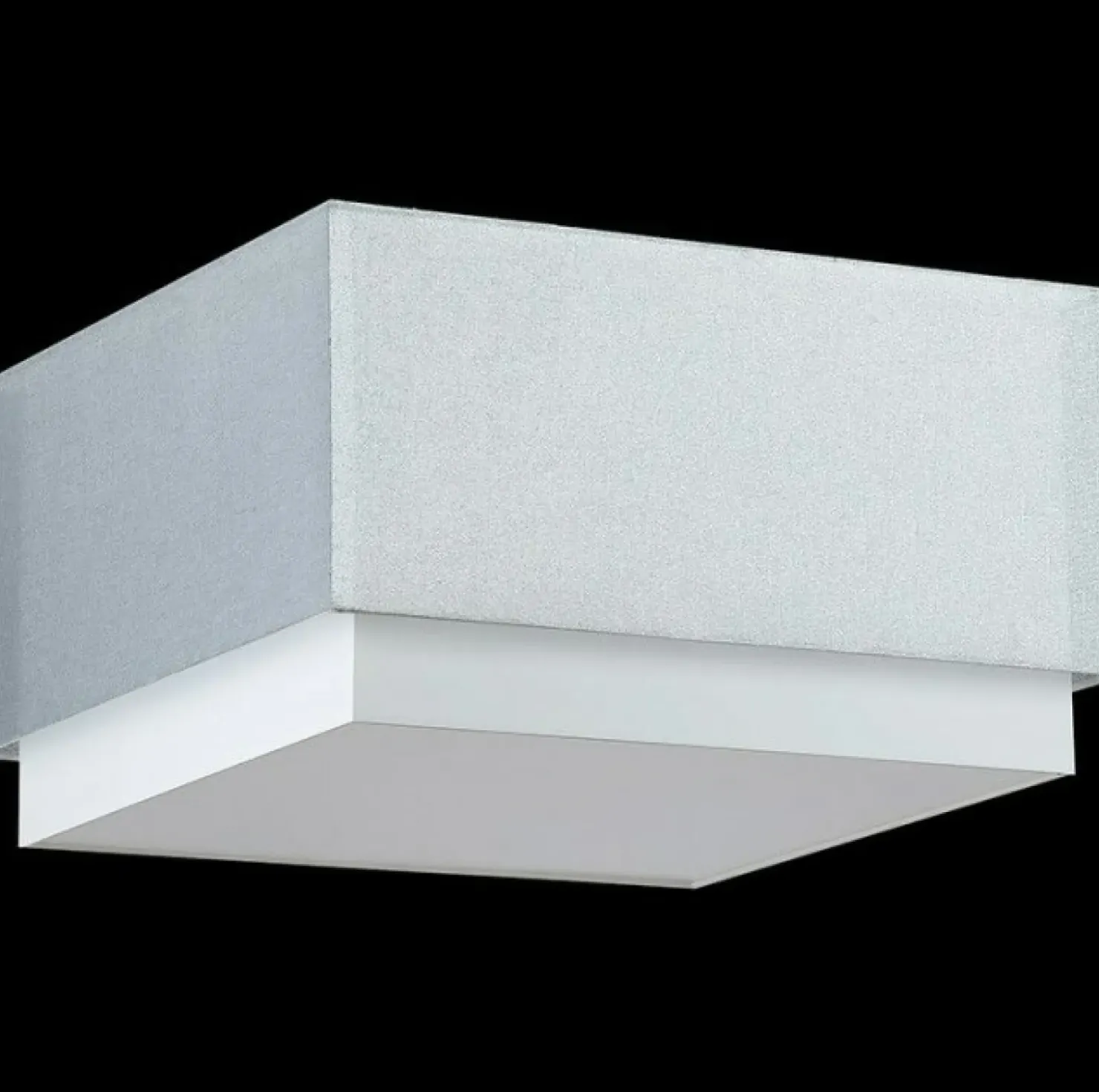 Kwadratowa lampa z podwójnym abażurem 45cm 67044 LASTRA | Kaja*Sklep Kaja Outlet