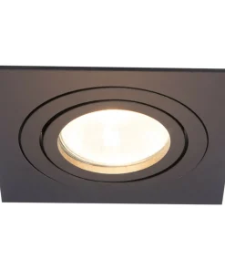 Kwadratowe oczko podtynkowe LP-2780/1RS BK METIS | Kaja Oświetlenie*Sklep Kaja Hot