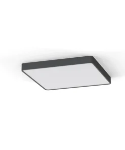 Kwadratowy plafon, lampa sufitowa, kolor grafitu 7530 | Kaja*Sklep Kaja Best Sale