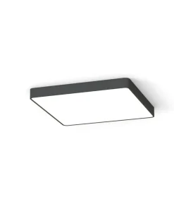Kwadratowy plafon, lampa sufitowa, kolor grafitu 7530 | Kaja*Sklep Kaja Best Sale