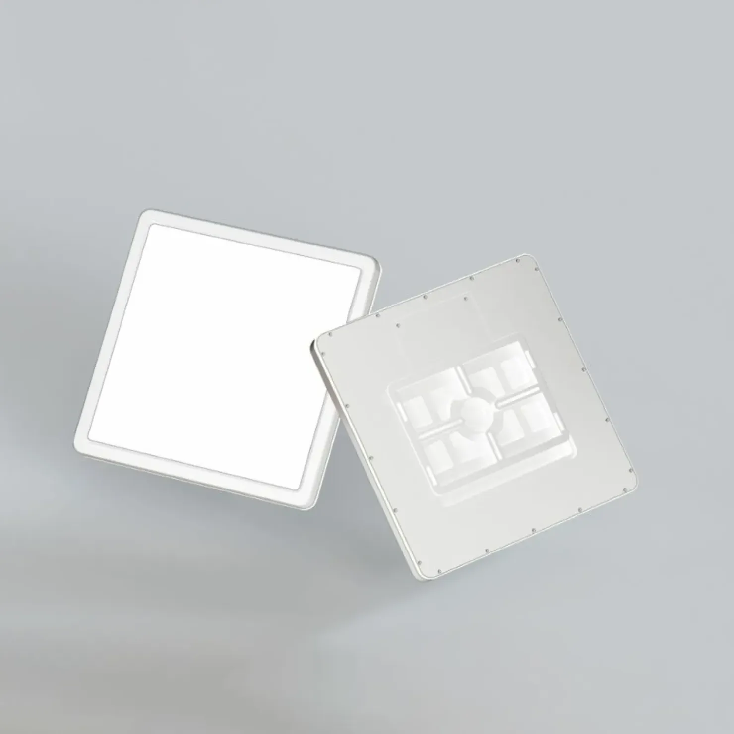 Kwadratowy plafon LED 23x23 PLF-39573-230S-22W-WH ALERIA | Kaja*Sklep Kaja Cheap