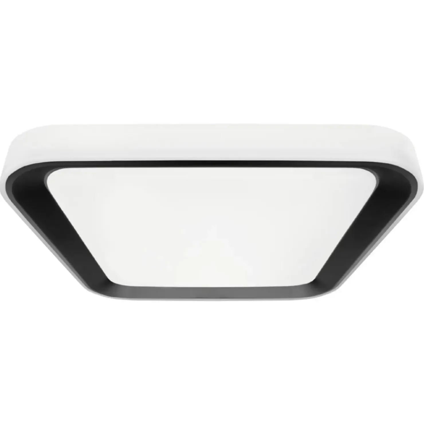Kwadratowy plafon sufitowy, biało-czarny ML7929 z serii QUADRO | Kaja Oświetleni*Sklep Kaja Flash Sale