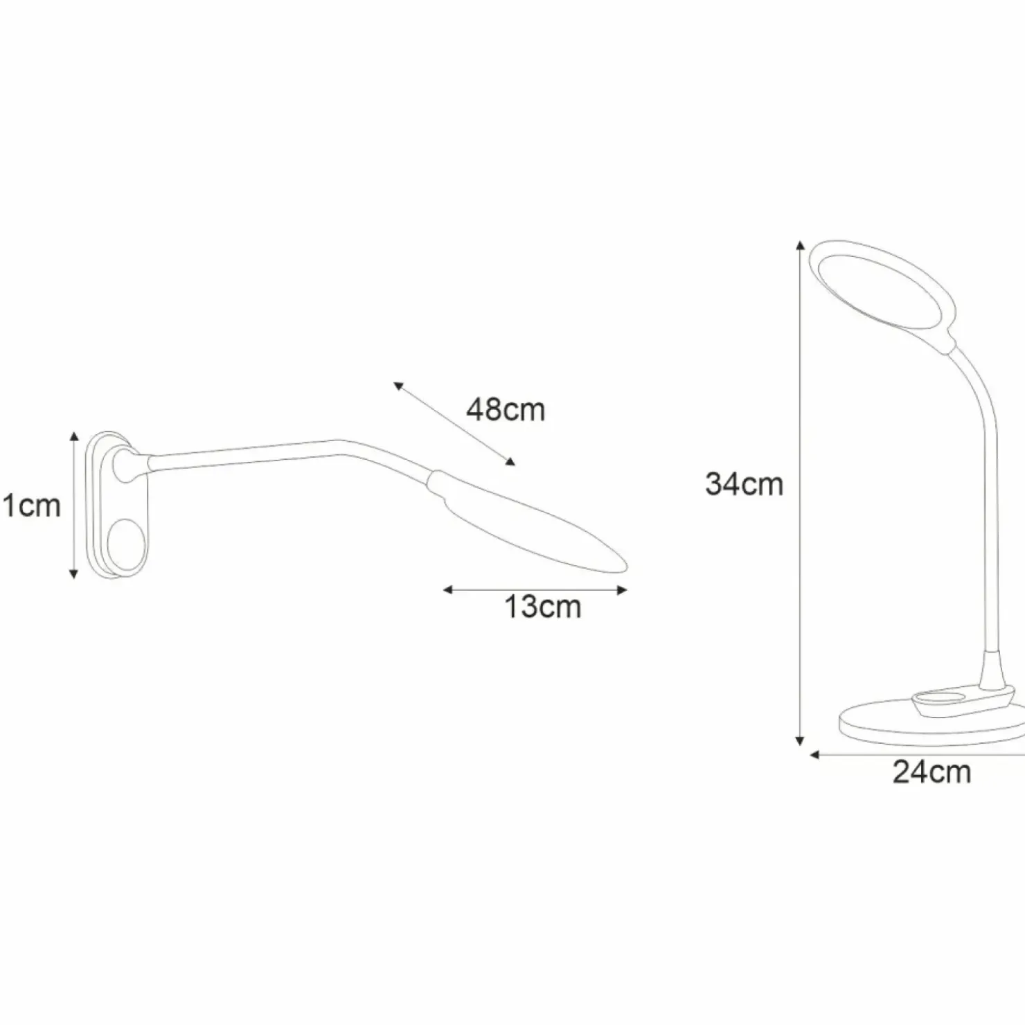 Lampa / kinkiet LED do sypialni K-BL1033 DIDI | Kaja*Sklep Kaja New