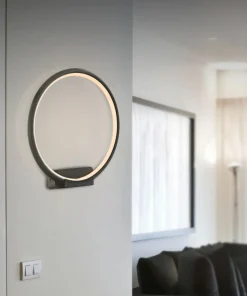 Lampa ścienna czarna obręcz LED ML506 ORION BLACK | Kaja Oświetlenie*Sklep Kaja New
