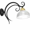 Lampa ścienna dekoracyjne ramię z kloszem LX 5975 AURORA | Kaja*Sklep Kaja Sale