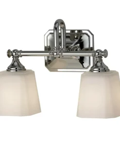 Lampa ścienna, geometryczne klosze FE-CONCORD2-BATH z serii CONCORD*Sklep Kaja Best