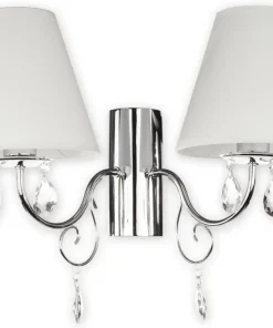 Lampa ścienna glamour z abażurami O1961 CH BIA VELIO | Kaja*Sklep Kaja Best Sale