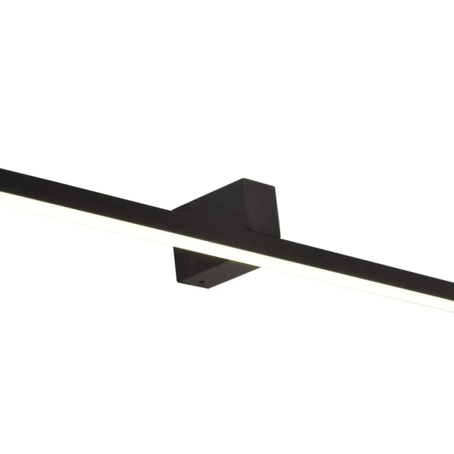 Lampa ścienna LED nad lustro łazienkowe LP-778/1W L BK z serii NEVADA*Sklep Kaja Best Sale