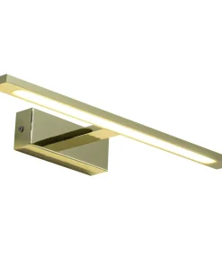 Lampa ścienna LED złota, łazienkowa GS-LWB-12W GOLD ISLA | Kaja*Sklep Kaja Shop