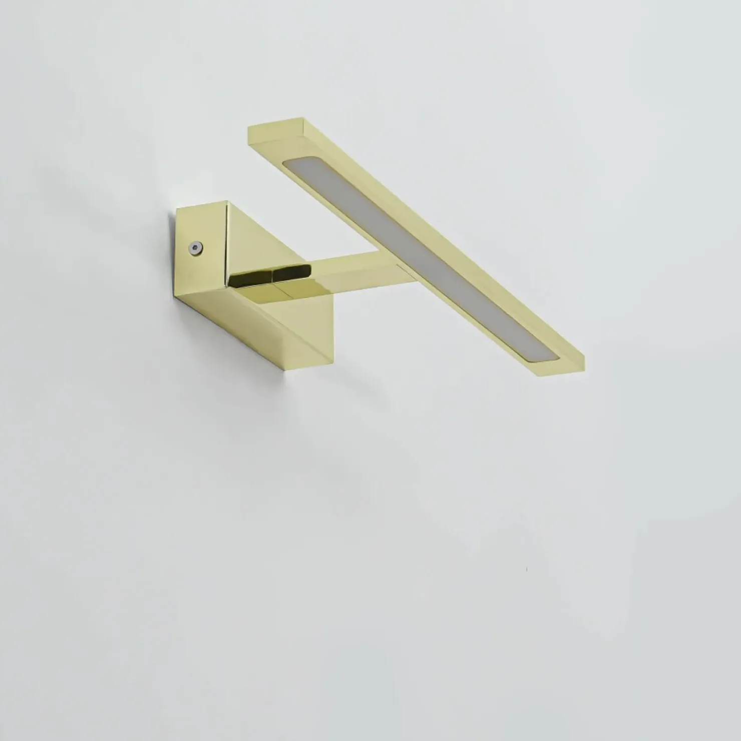 Lampa ścienna LED złota, łazienkowa GS-LWB-12W GOLD ISLA | Kaja*Sklep Kaja Shop