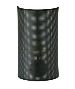 Lampa ścienna typu półplafon, czarny kinkiet 1148/K1 ASTON | Kaja*Sklep Kaja Best