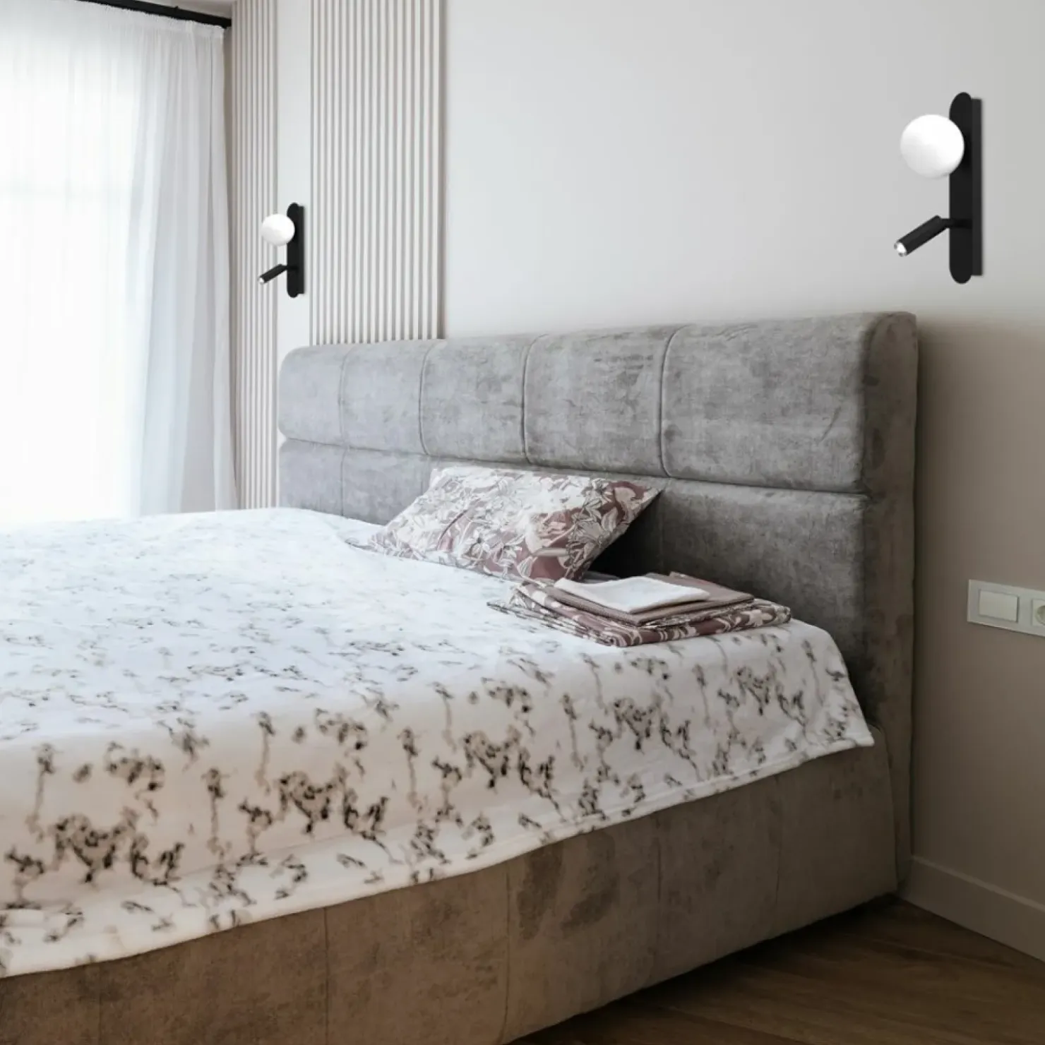 Lampa ścienna w nowoczesnym wydaniu MLP8404 z serii SIRIO | Kaja Oświetlenie*Sklep Kaja Discount