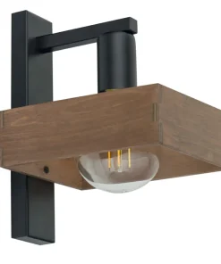 Lampa ścienna w stylu rustykalnym, do sypialni SIG 32218 z serii ROBIN*Sklep Kaja Best Sale