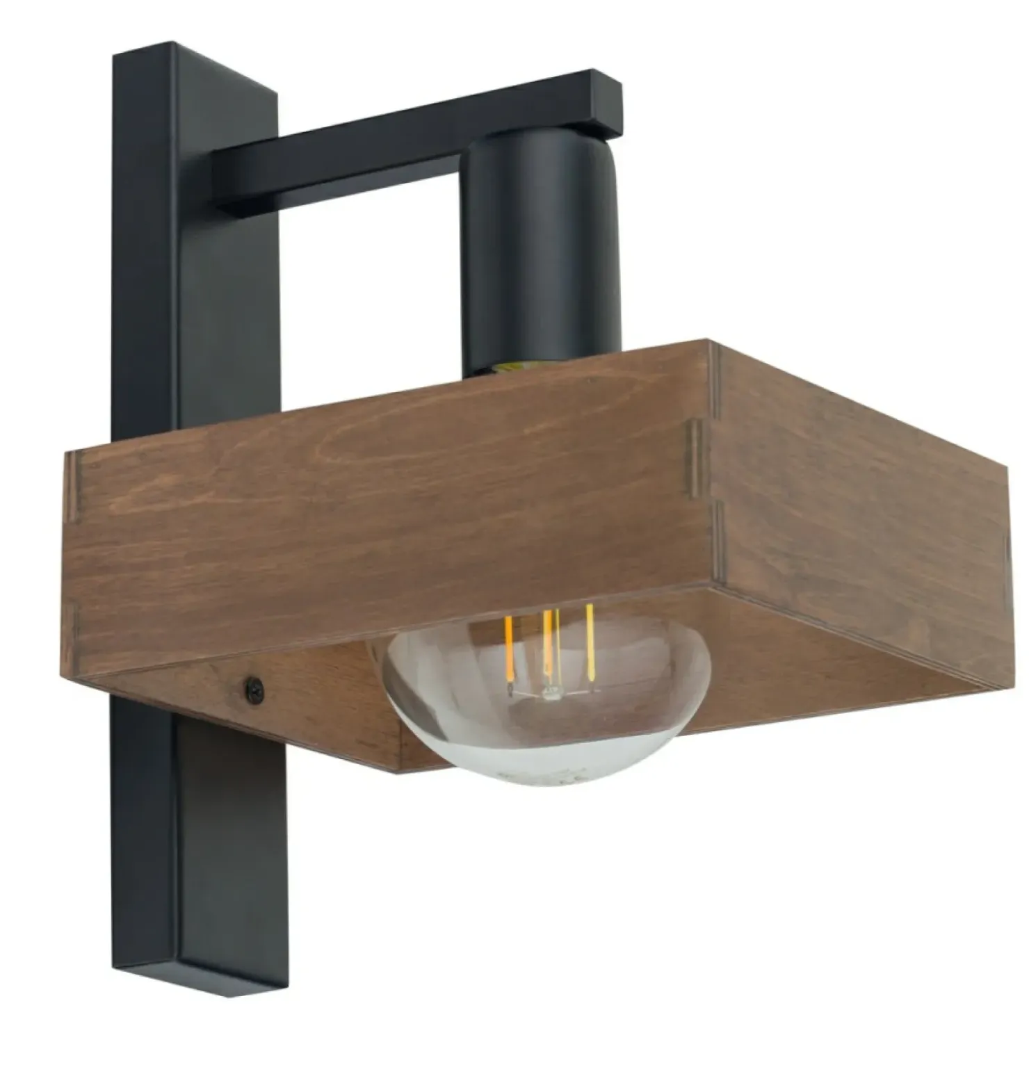 Lampa ścienna w stylu rustykalnym, do sypialni SIG 32218 z serii ROBIN*Sklep Kaja Best Sale