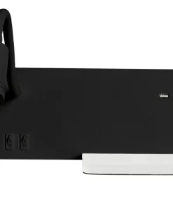 Lampa ścienna z gniazdem USB, obok łóżka ML6344 SHELF | Kaja*Sklep Kaja Fashion