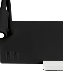 Lampa ścienna z gniazdem USB, obok łóżka ML6344 SHELF | Kaja*Sklep Kaja Fashion