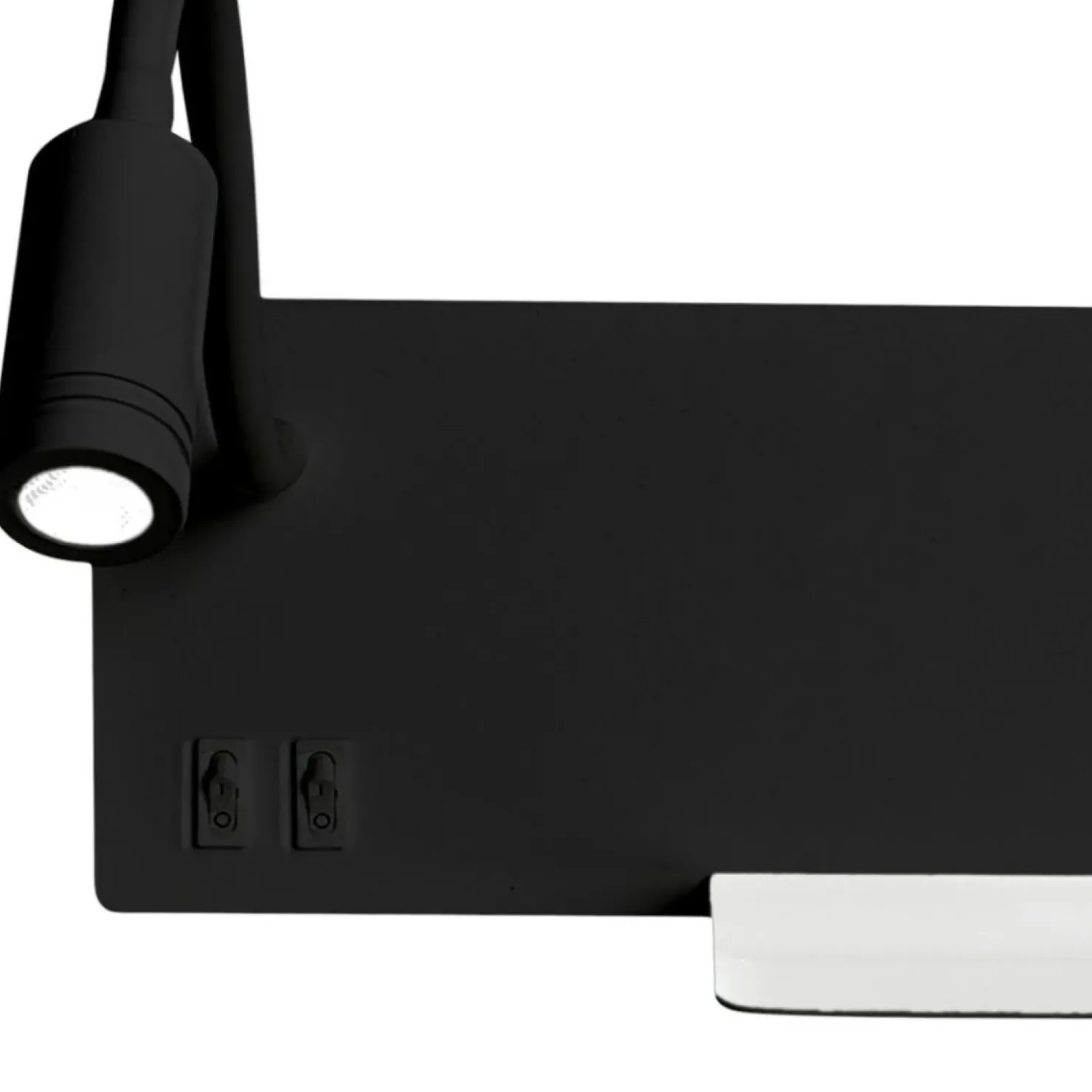 Lampa ścienna z gniazdem USB, obok łóżka ML6344 SHELF | Kaja*Sklep Kaja Fashion