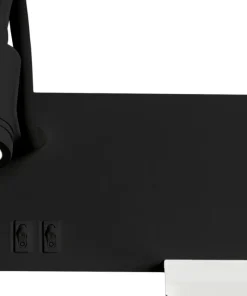Lampa ścienna z gniazdem USB, obok łóżka ML6344 SHELF | Kaja*Sklep Kaja Fashion