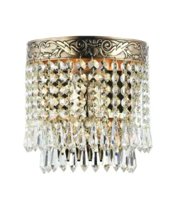 Lampa ścienna z kryształkami DIA890-WL-01-G PALACE | Kaja Oświetlenie*Sklep Kaja Discount