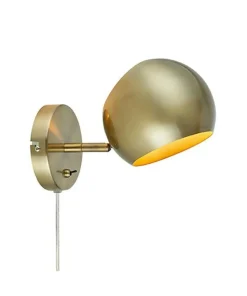 Lampa ścienna z włącznikiem i wtyczką 108754 EDGAR | Kaja Oświetlenie*Sklep Kaja Flash Sale