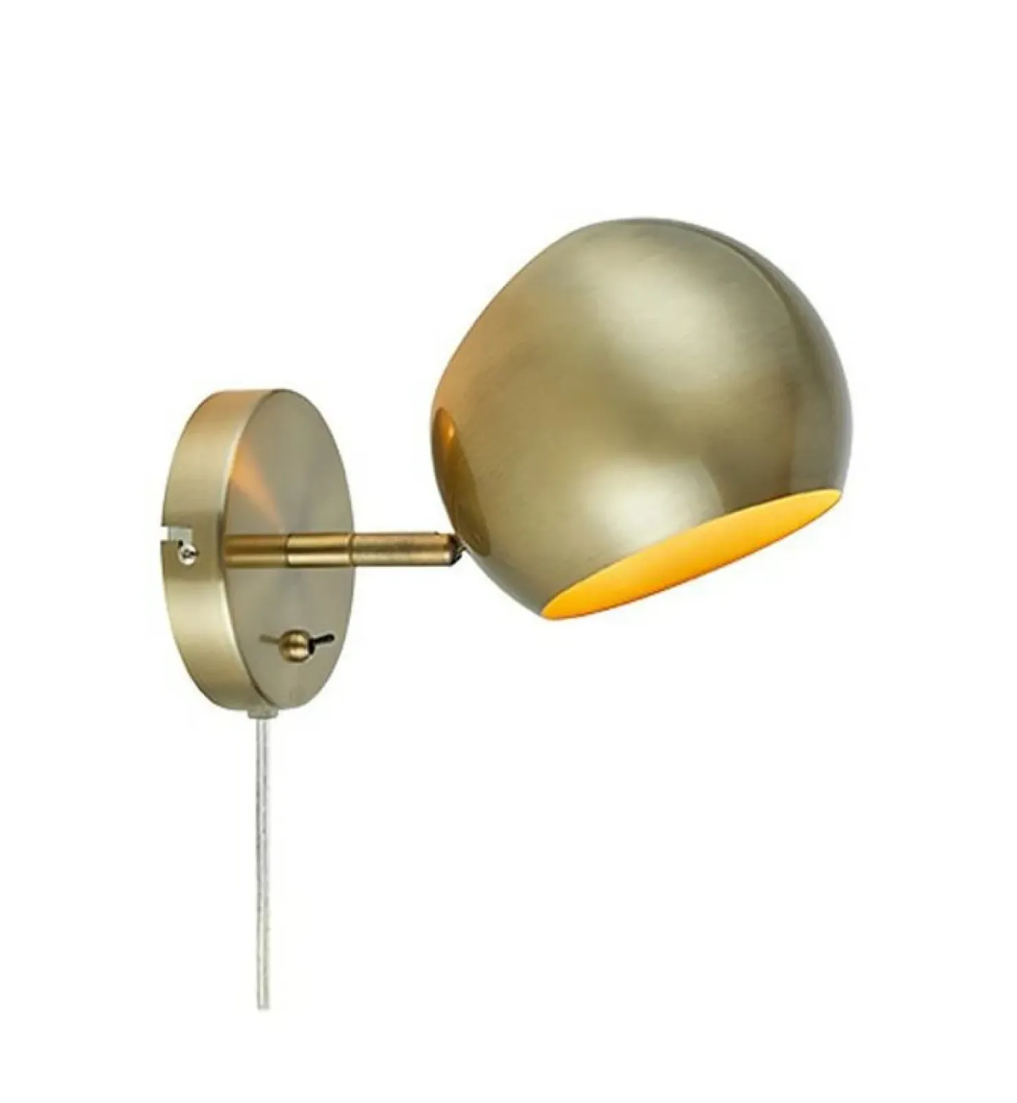 Lampa ścienna z włącznikiem i wtyczką 108754 EDGAR | Kaja Oświetlenie*Sklep Kaja Flash Sale
