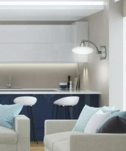 Lampa ścienna ze spłaszczonym kloszem 21-05857 ELISA | Kaja*Sklep Kaja Outlet