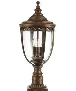 Lampa cokołowa, ogrodowa, FE-EB3-L-BRB z serii ENGLISH BRIDLE*Sklep Kaja Online