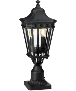 Lampa cokołowa, stojąca FE-COTSLN3-M-BK z serii COTSWOLD LANE*Sklep Kaja Flash Sale