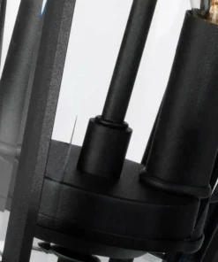 Lampa cokołowa, stojąca FE-COTSLN3-M-BK z serii COTSWOLD LANE*Sklep Kaja Flash Sale