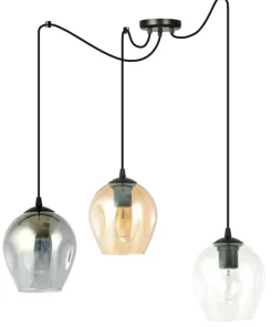 Store Sklep Kaja Lampa do podwieszania z kolorowymi kloszami 759/3 LEVEL | Kaja