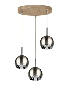 Online Sklep Kaja Lampa do sypialni w stylu rustykalnym 5141374R BALL WOOD | Kaja