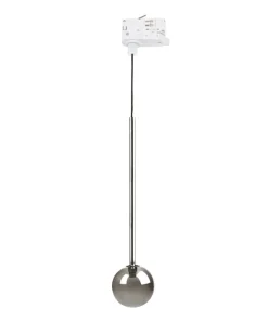 Lampa do szyny, dymiona kula na zwisie ZM 9040WH SZ.TRÓJOBWODOWA*Sklep Kaja Outlet
