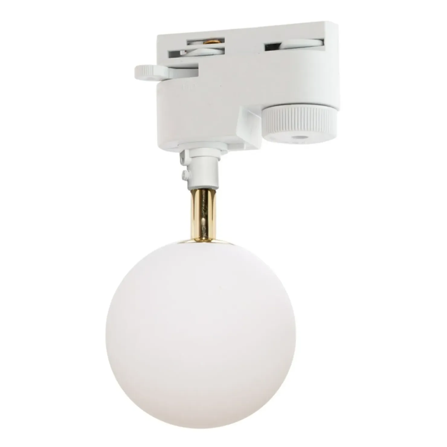 Lampa do szyny natynkowej, biała kula ZM 9050WH SZ.JEDNOOBWODOWA*Sklep Kaja Flash Sale