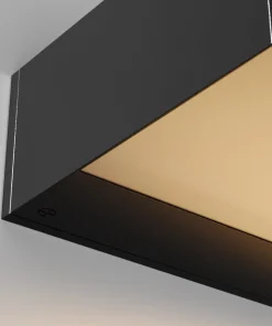 Lampa elewacyjna w czarnym kolorze, LED O428WL-L10GF3K z serii LOT*Sklep Kaja Store