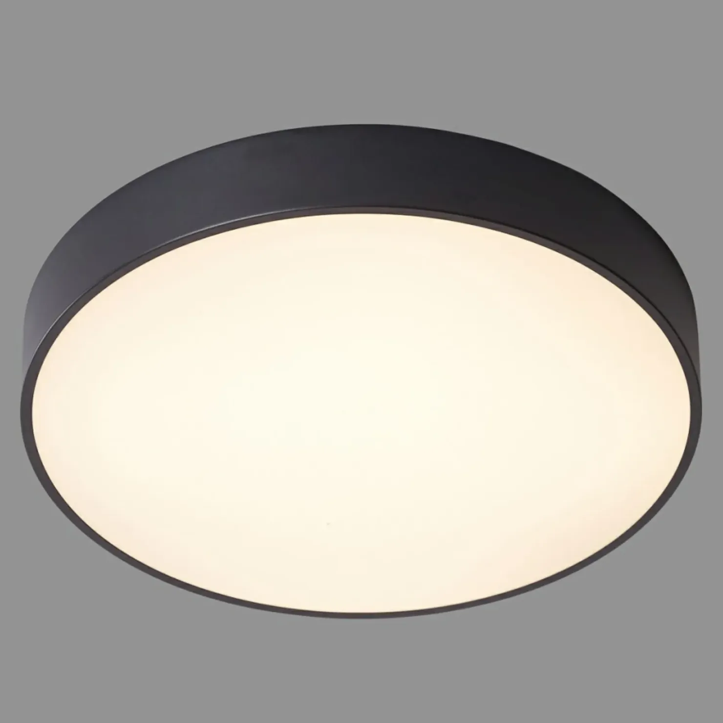 Lampa LED z czarną ramką ⌀40cm 5361-830RC-BK-3 ORBITAL | Kaja*Sklep Kaja Flash Sale