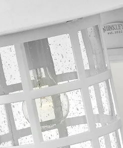 Lampa naścienna, teksturowana biel HK-FREEPORT2-L-TWH z serii FREEPORT*Sklep Kaja Outlet
