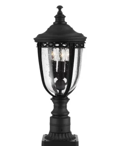 Lampa ogrodowa, na 3 żarówki FE-EB3-M-BLK z serii ENGLISH BRIDLE*Sklep Kaja Best