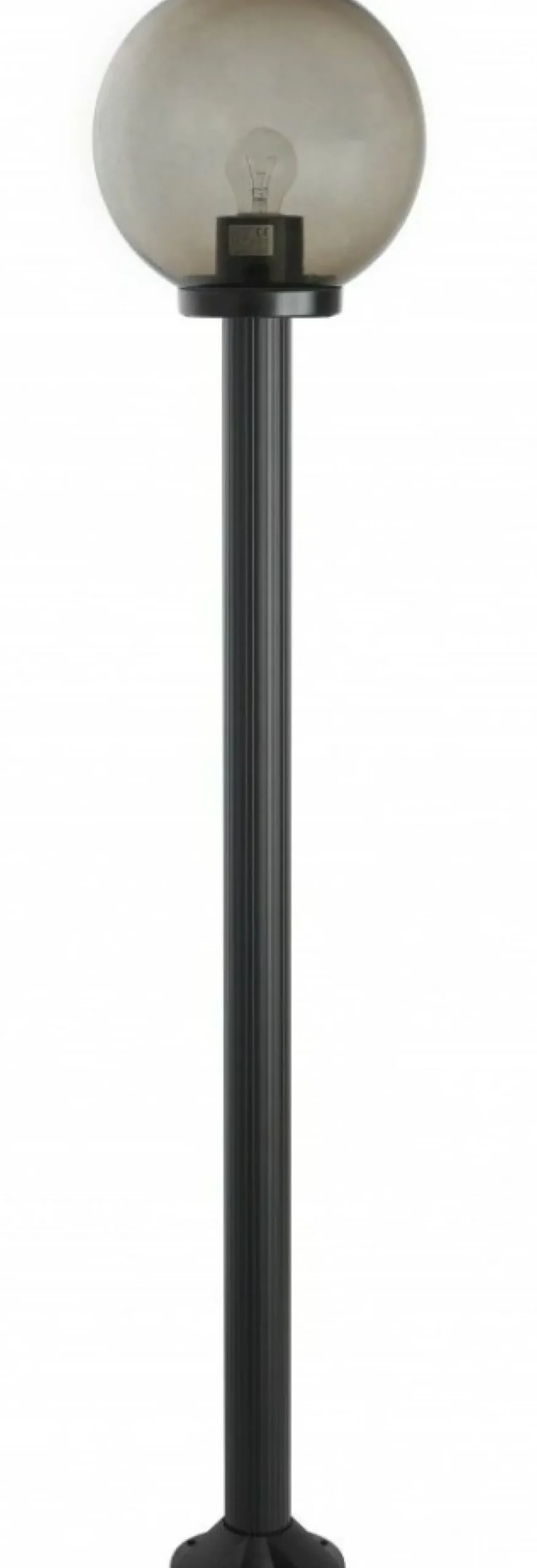Lampa ogrodowa, pionowa, czarna podstawa K 5002/1/K 250 z serii KULE | Kaja Oświ*Sklep Kaja Sale